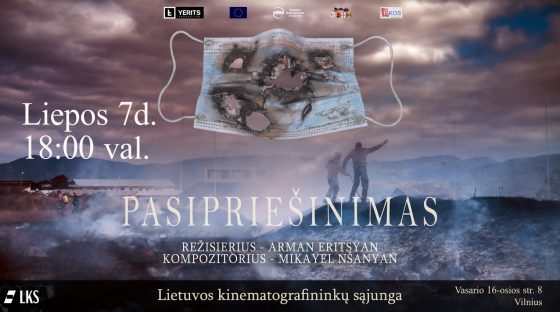 Liepos 7 dieną 18:00 val. Lietuvos kinematografininkų sąjungoje bus rodomas trumpametražis filmas „Pasipriešinimas“