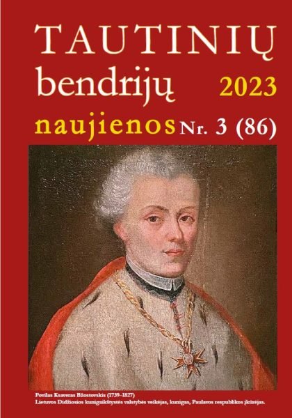 Tautinių bendrijų naujienos 86 numeris